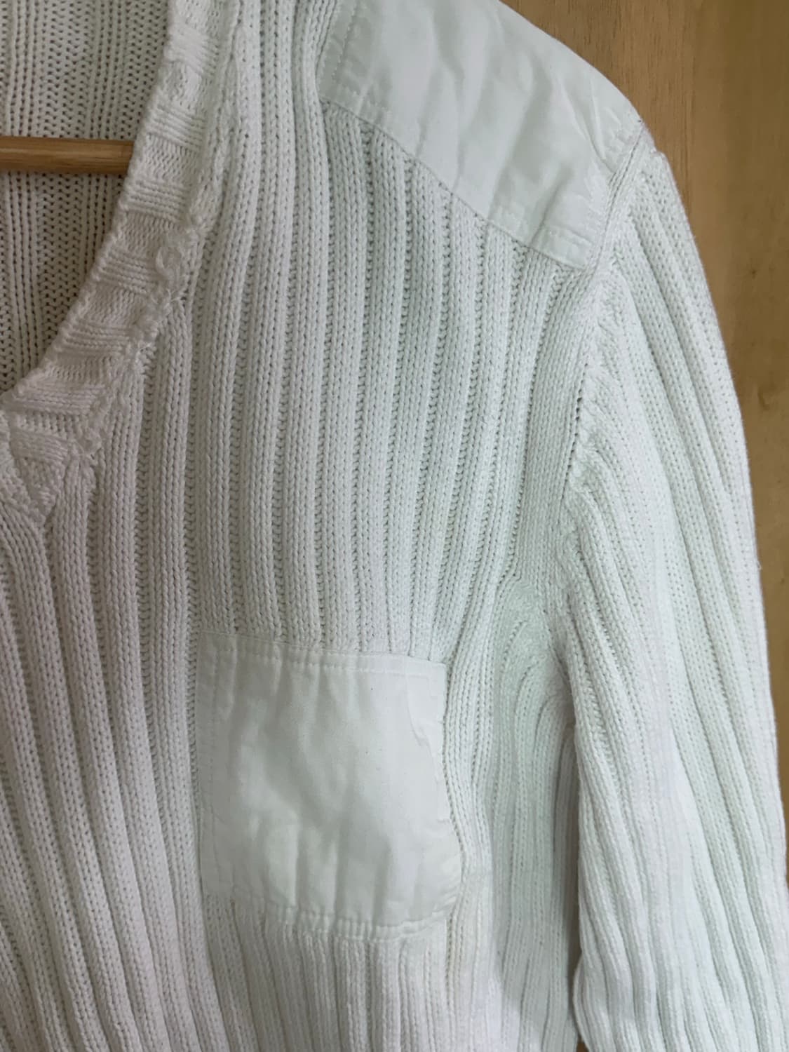 헬무트랭 본인기 98 밀리터리 브이넥 니트 상품이미지3