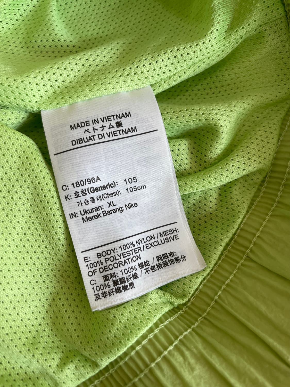 나이키 헤리티지 아노락 xl 상품이미지6