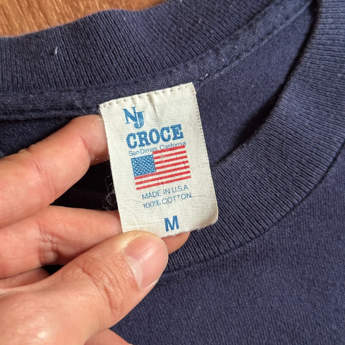 90‘s Nj croce ‘Popeye’ usa made 1/2 tee 상품이미지9