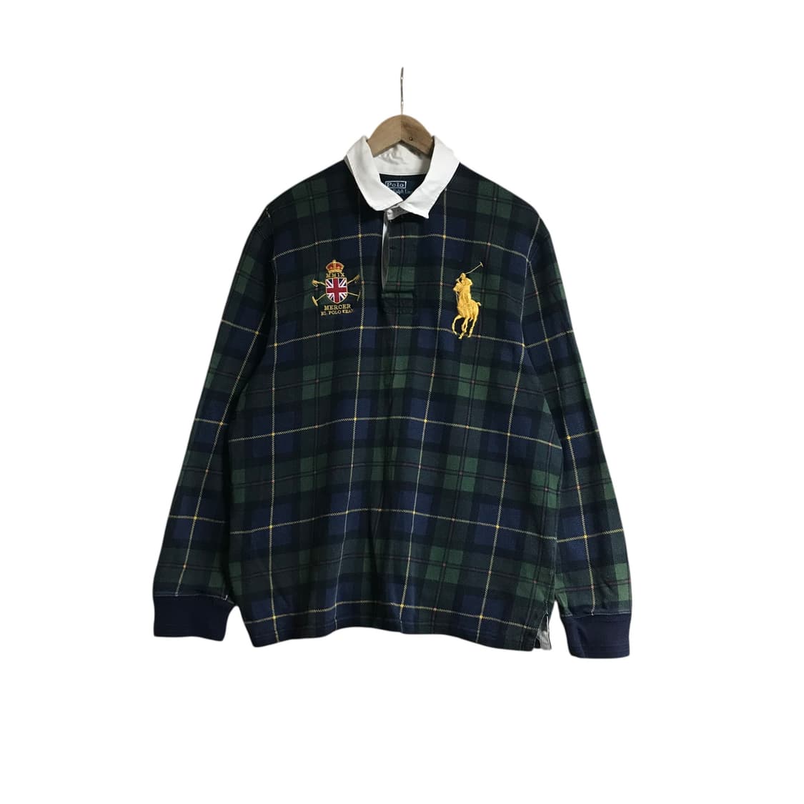 폴로 빅포니 백화점판 체크 pk티셔츠 상품이미지1