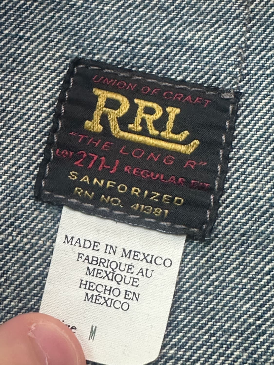 (계좌 택포 새상품) RRL 더블알엘 LOT271 M 상품이미지3