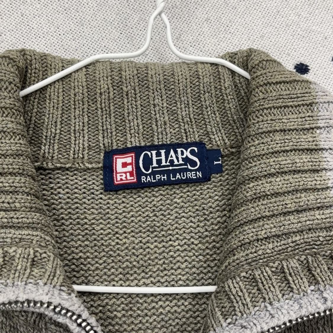 챕스 랄프로렌 90s 빈티지 니트 조끼 베스트 L P00034 상품이미지2