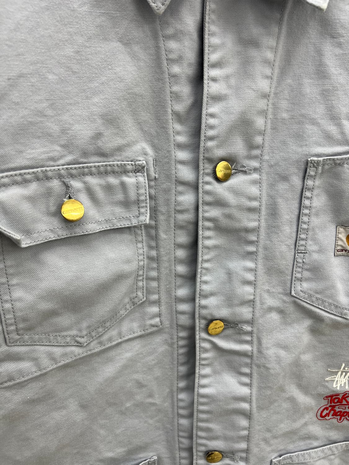 칼하트 X 스투시 도쿄 이케부쿠로 챕터 초어코트 상품이미지5