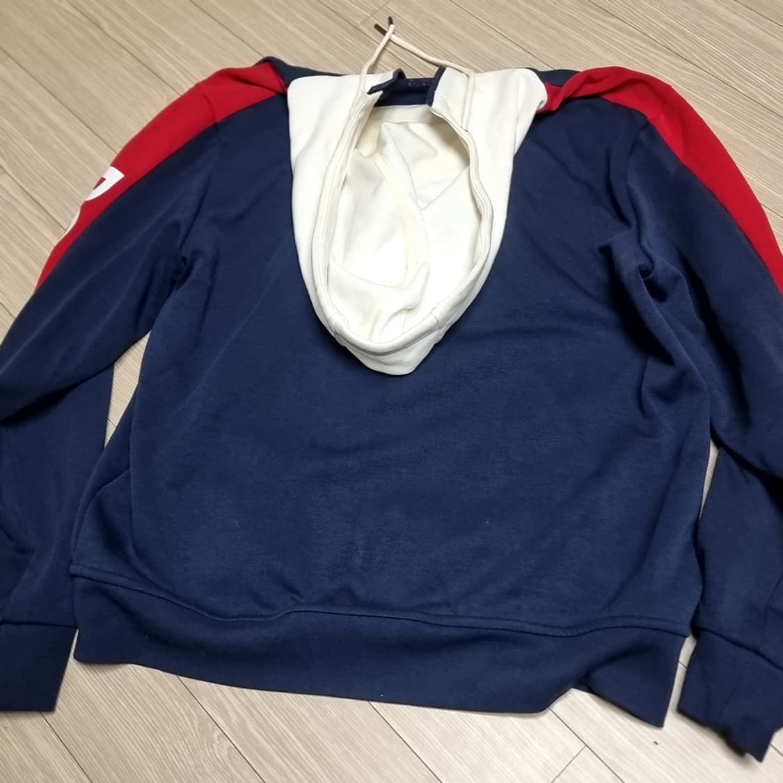 폴로 랄프로렌 네이비/레드 후드 집업(L) 상품이미지5