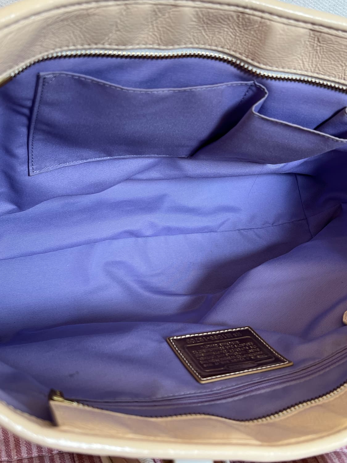 빈티지 코치 포피 토트백 상품이미지4