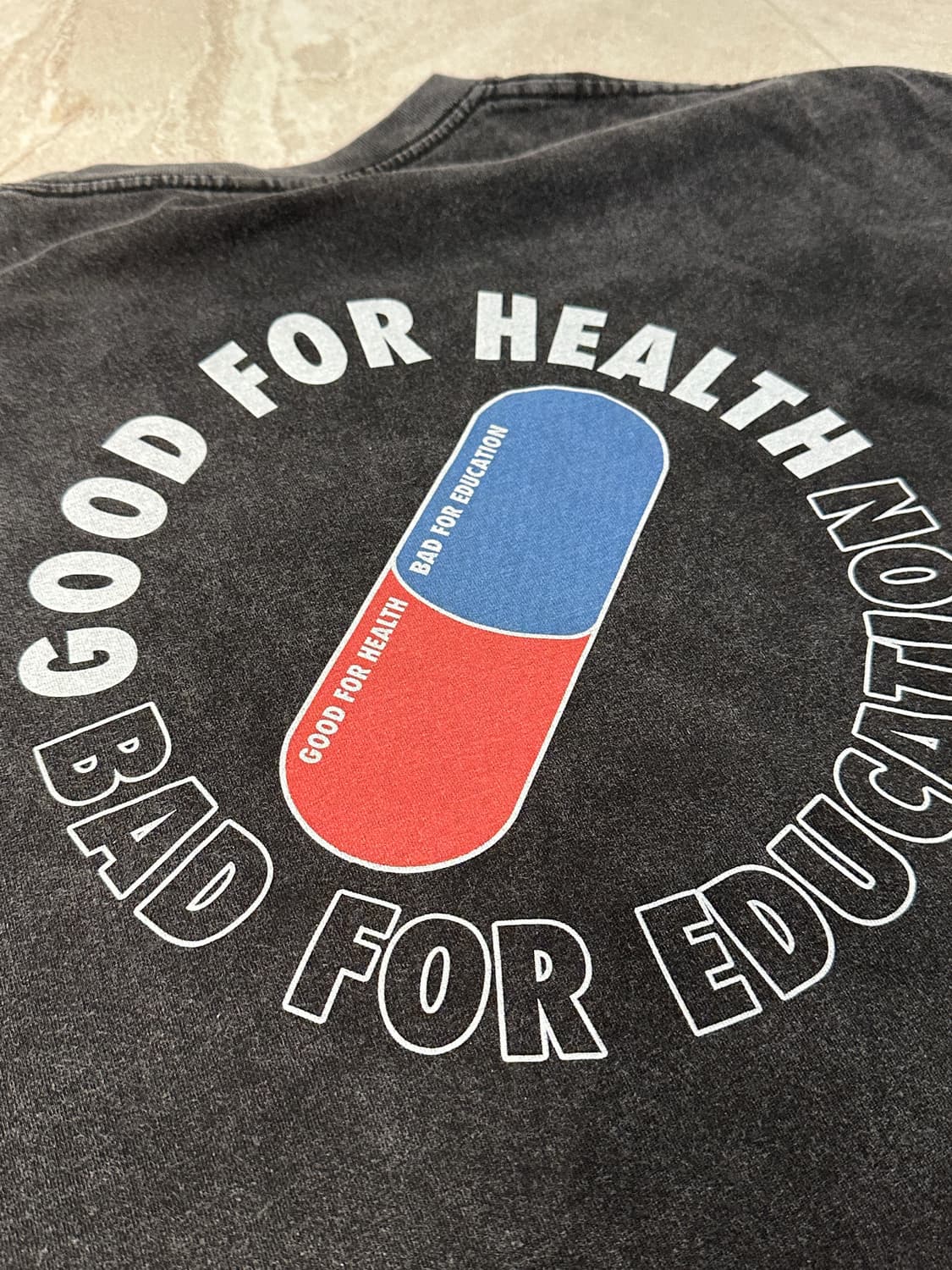 아키라 블랙 반팔 티셔츠 L 상품이미지4