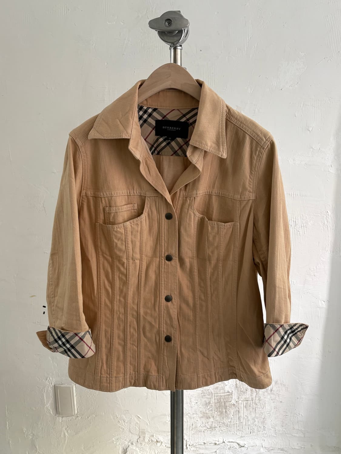 Burberry 버버리 런던 베이지 트러커 자켓 상품이미지2