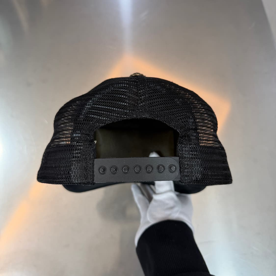 [리오브전포점] 크롬하츠 블랙 트리커캡 모자  상품이미지3