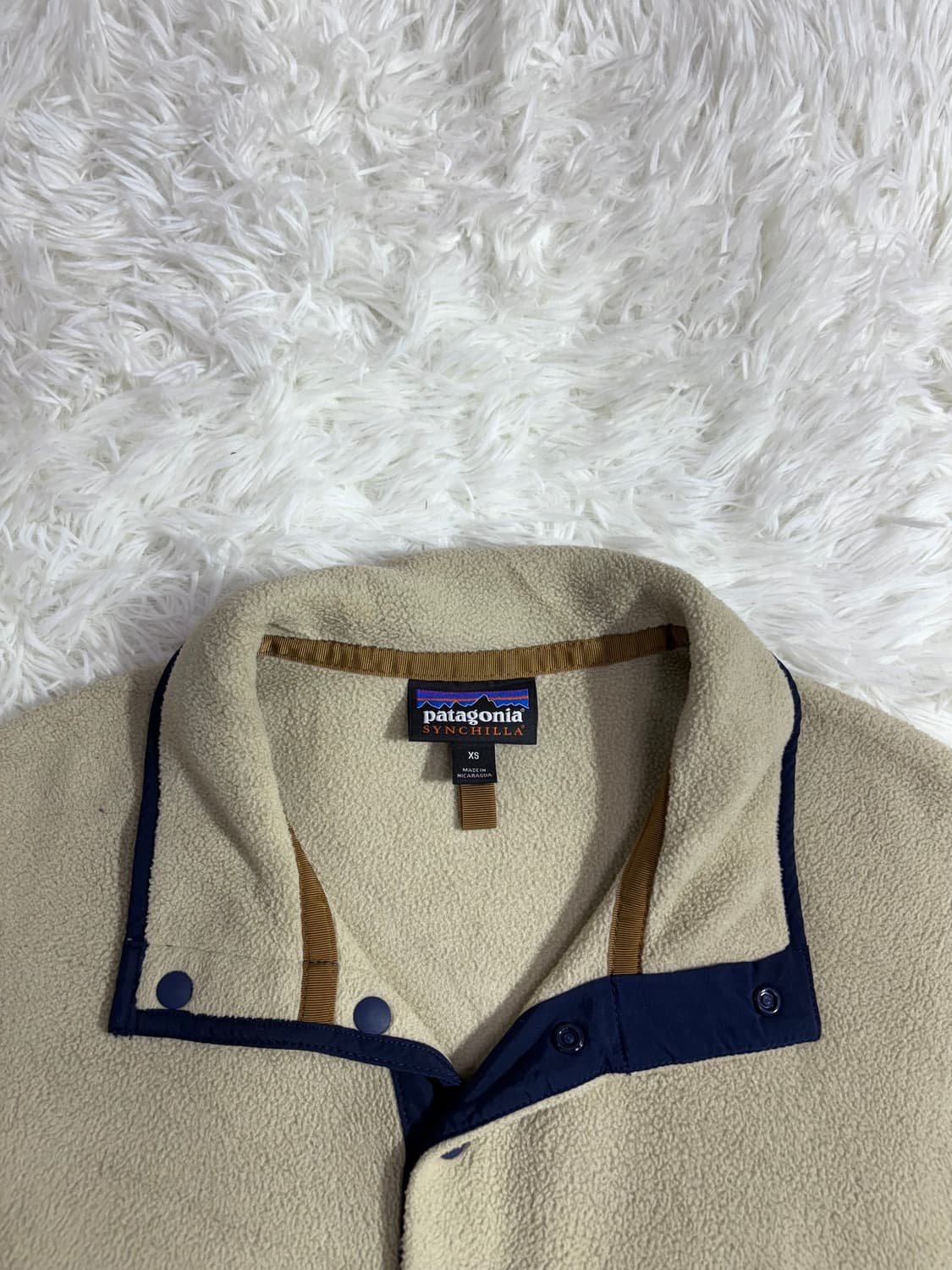 파타고니아 신칠라 버튼 플리스 반집업  상품이미지7