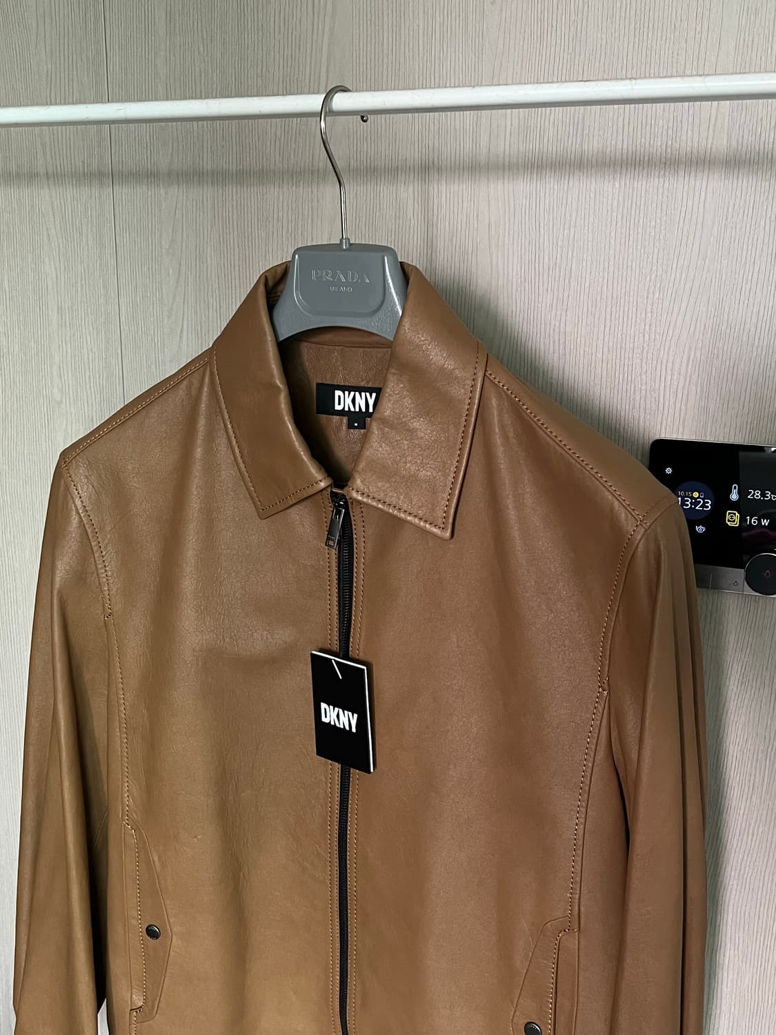 DKNY 나파 레더 가죽 자켓 m사이즈 새상품 상품이미지2
