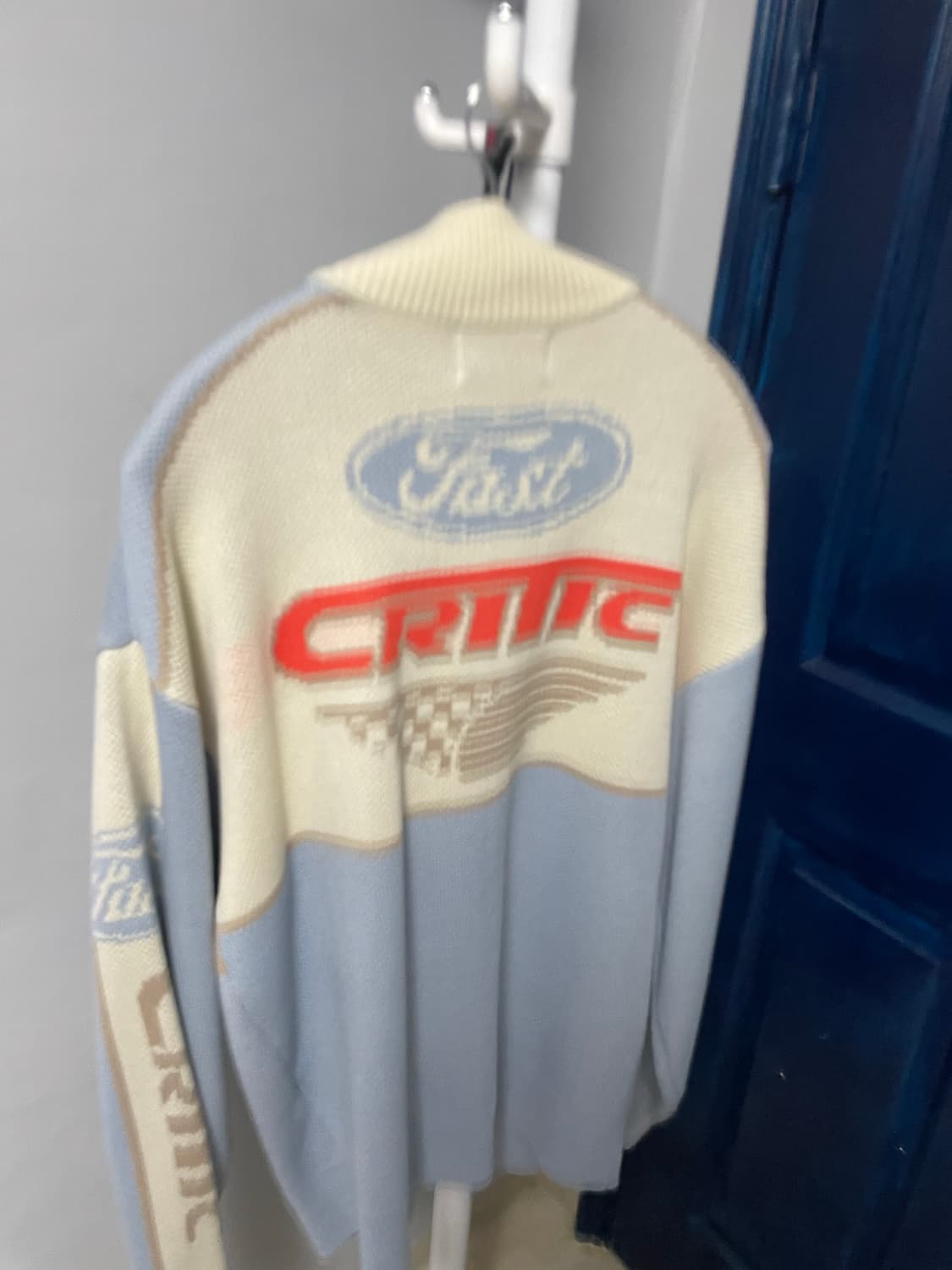 크리틱 니트집업 상품이미지3