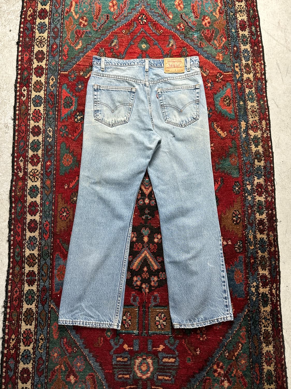 90's USA Made 빈티지 리바이스 517 부츠컷 상품이미지4