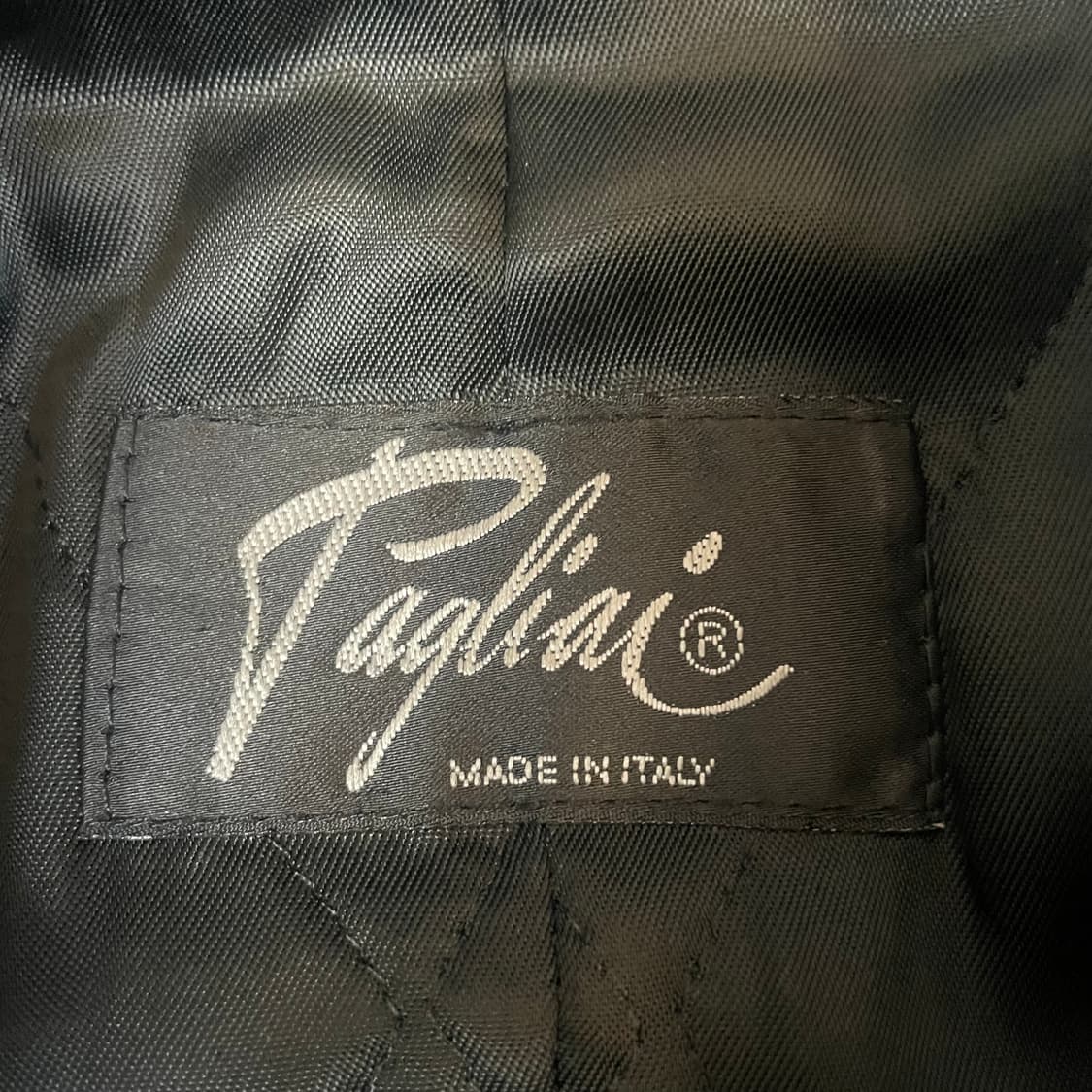 Tagliatore 이태리 네이비 벨티드 더블 롱 누빔 트렌치코트 상품이미지4