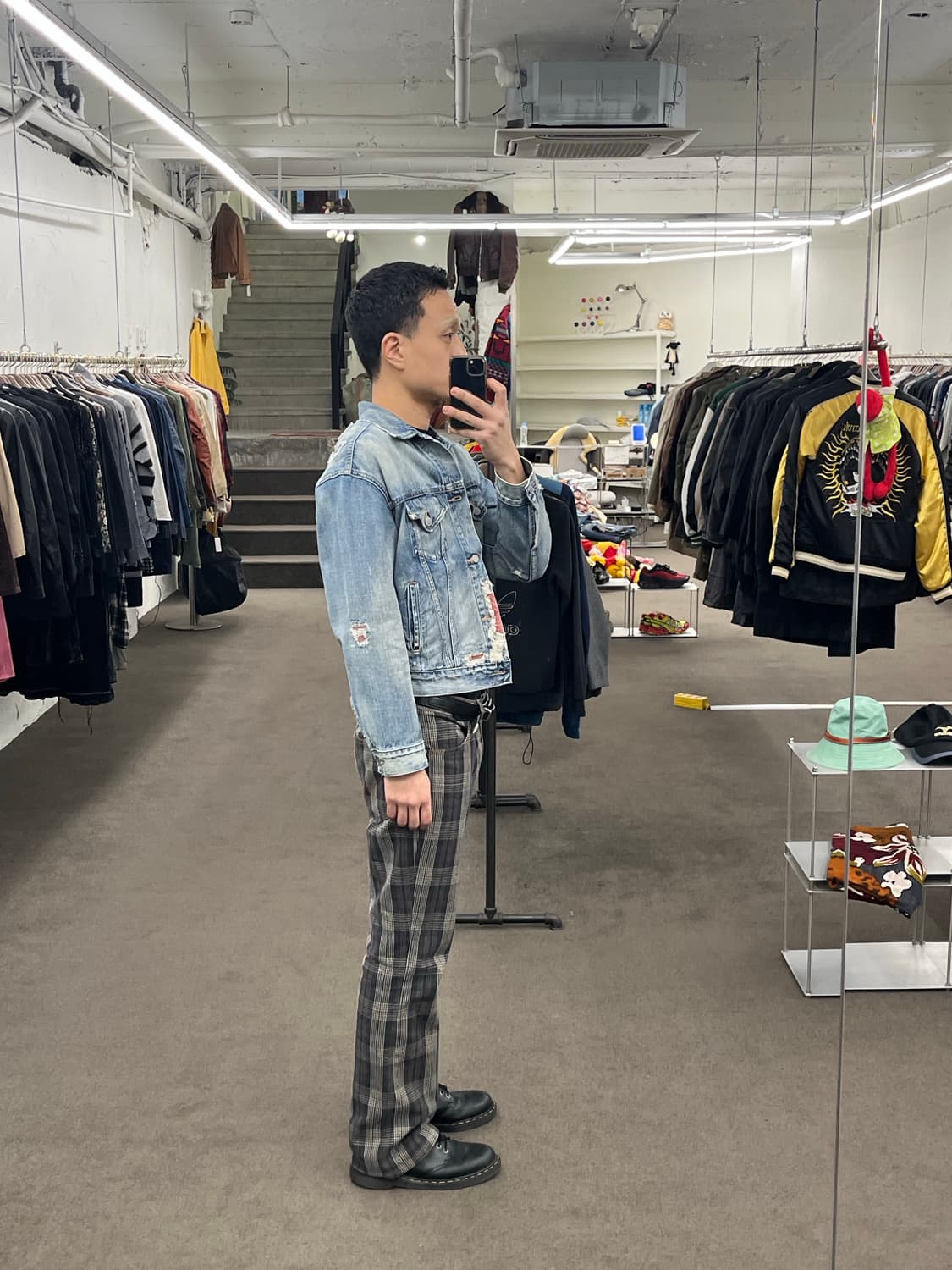 폴로 성조기 데미지 데님 자켓 상품이미지8