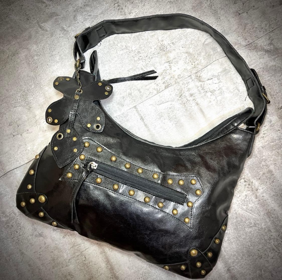 Japanes vintage stud bag 스터드 숄더백 상품이미지1