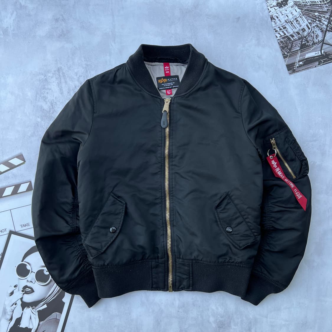 알파 인더스트리 MA-1 자켓 상품이미지2
