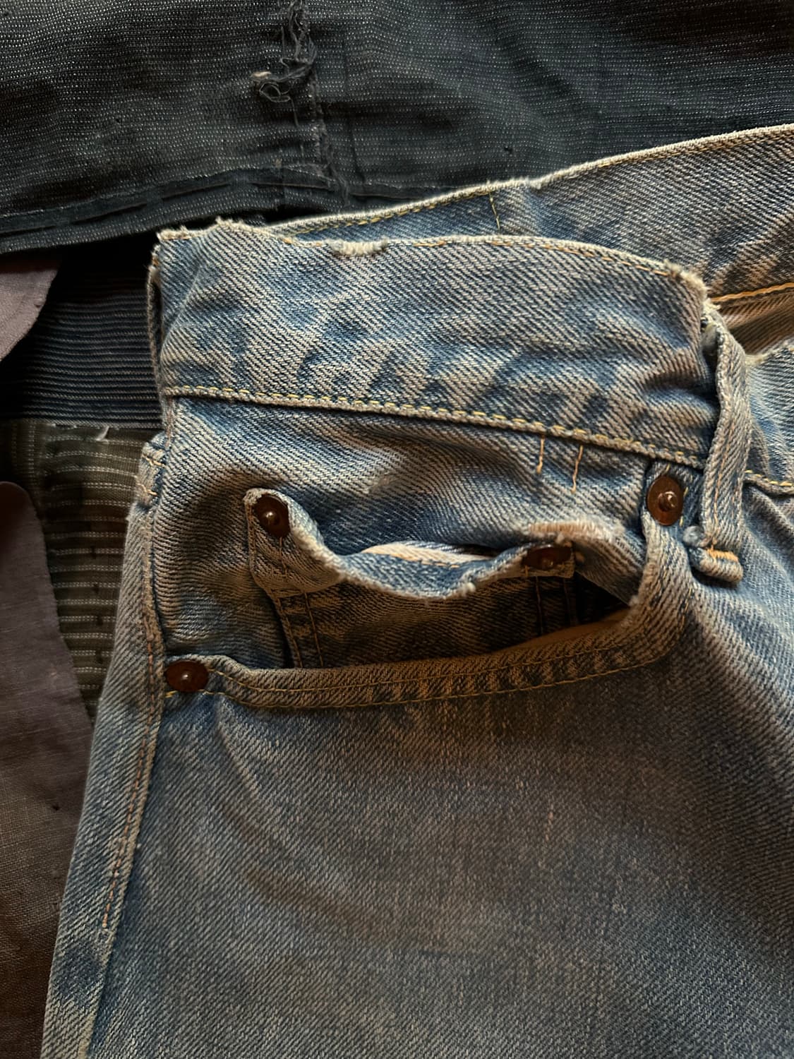 50s Levis 501XX Selvedge Denim Pants 상품이미지4