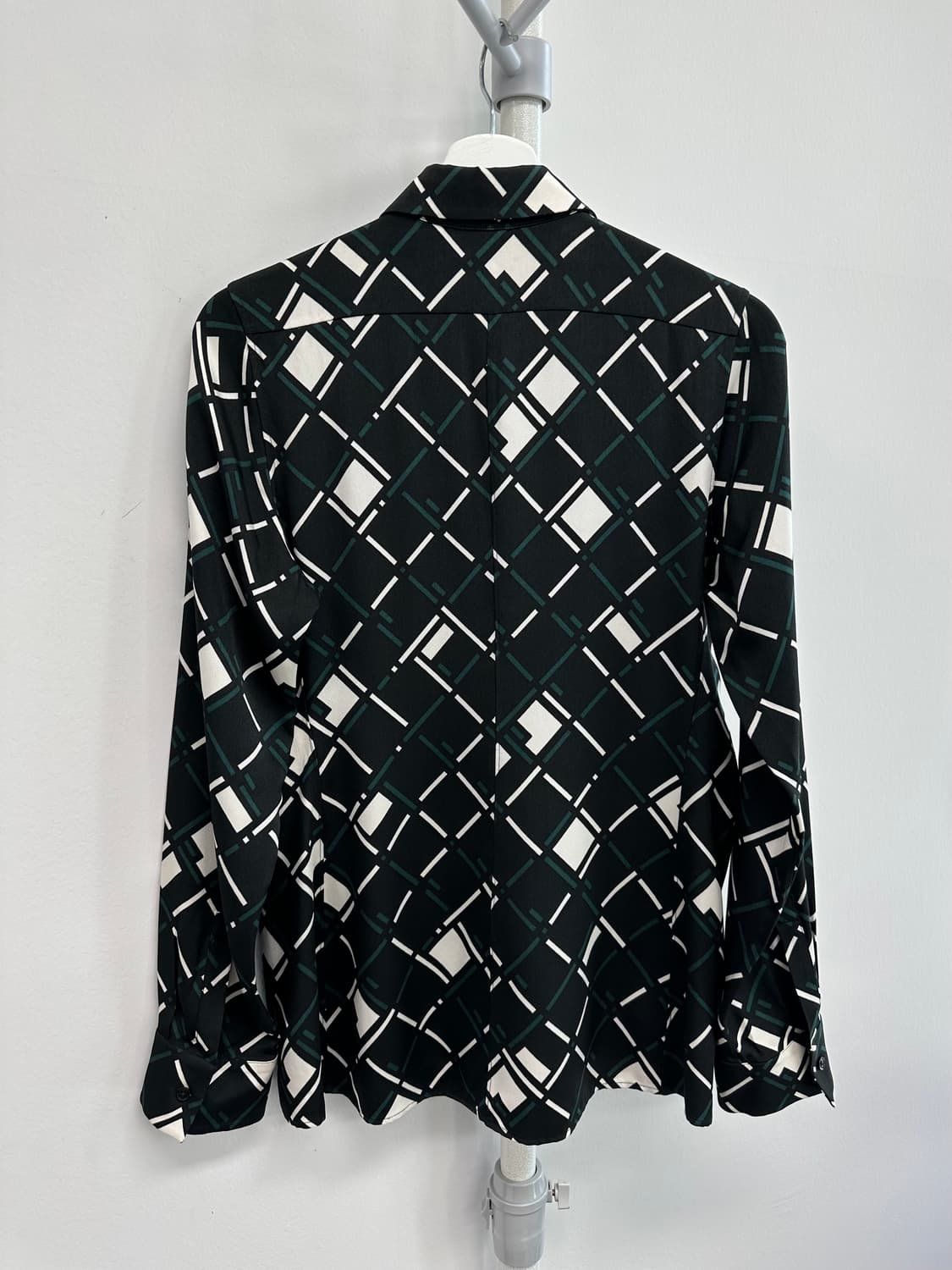 질샌더 지오메트릭 실크 셔츠 블라우스 상품이미지5