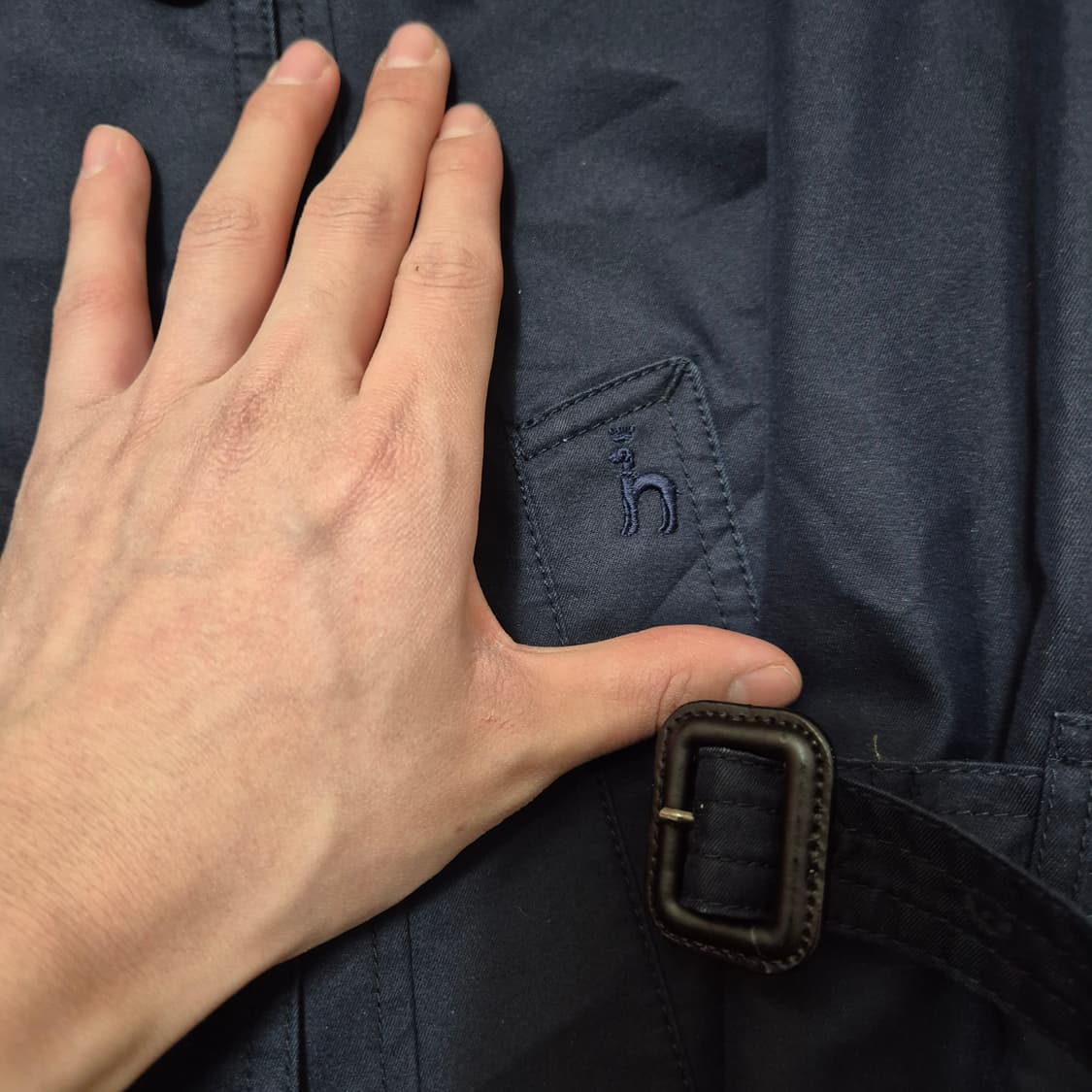 헤지스 여성 더블 트렌치코트 85-160 상품이미지4