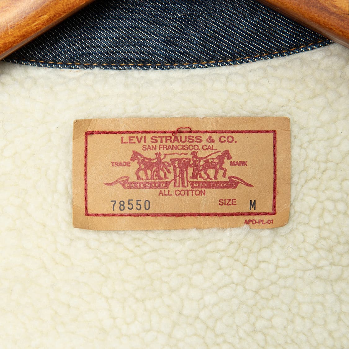 [여성55] 00s 리바이스 재팬 1세대 78550 데님 트러커 자켓  상품이미지7