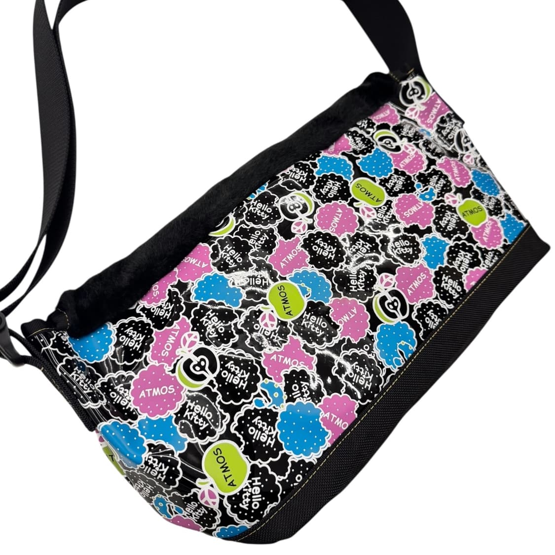포터 x 아트모스 x 헬로키티 메신저백 블랙 상품이미지6