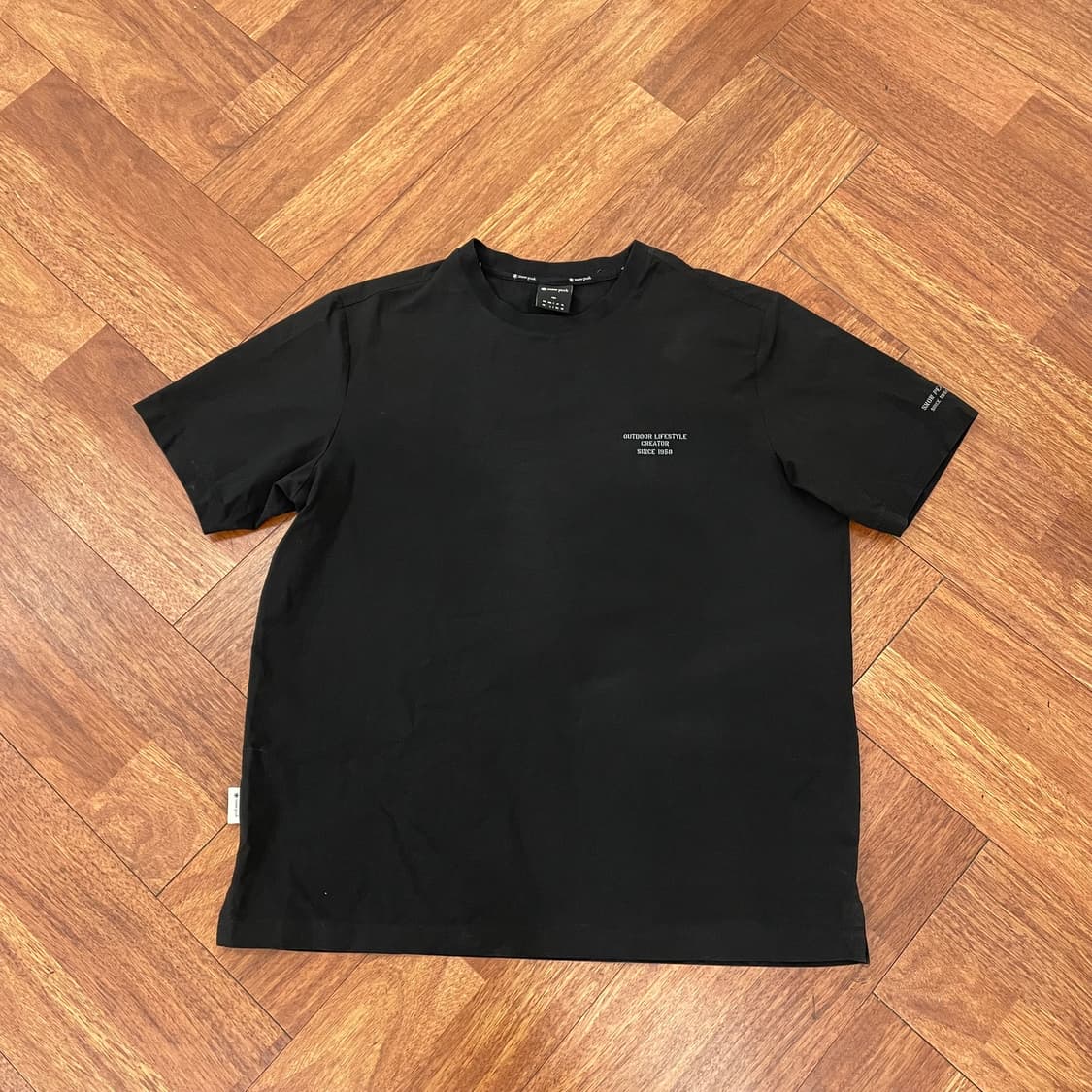 스노우피크 우븐 반팔티 상품이미지1