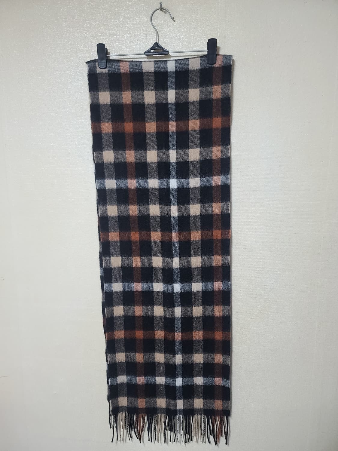 닥스 캐시미어 혼방 체크 머플러 상품이미지2