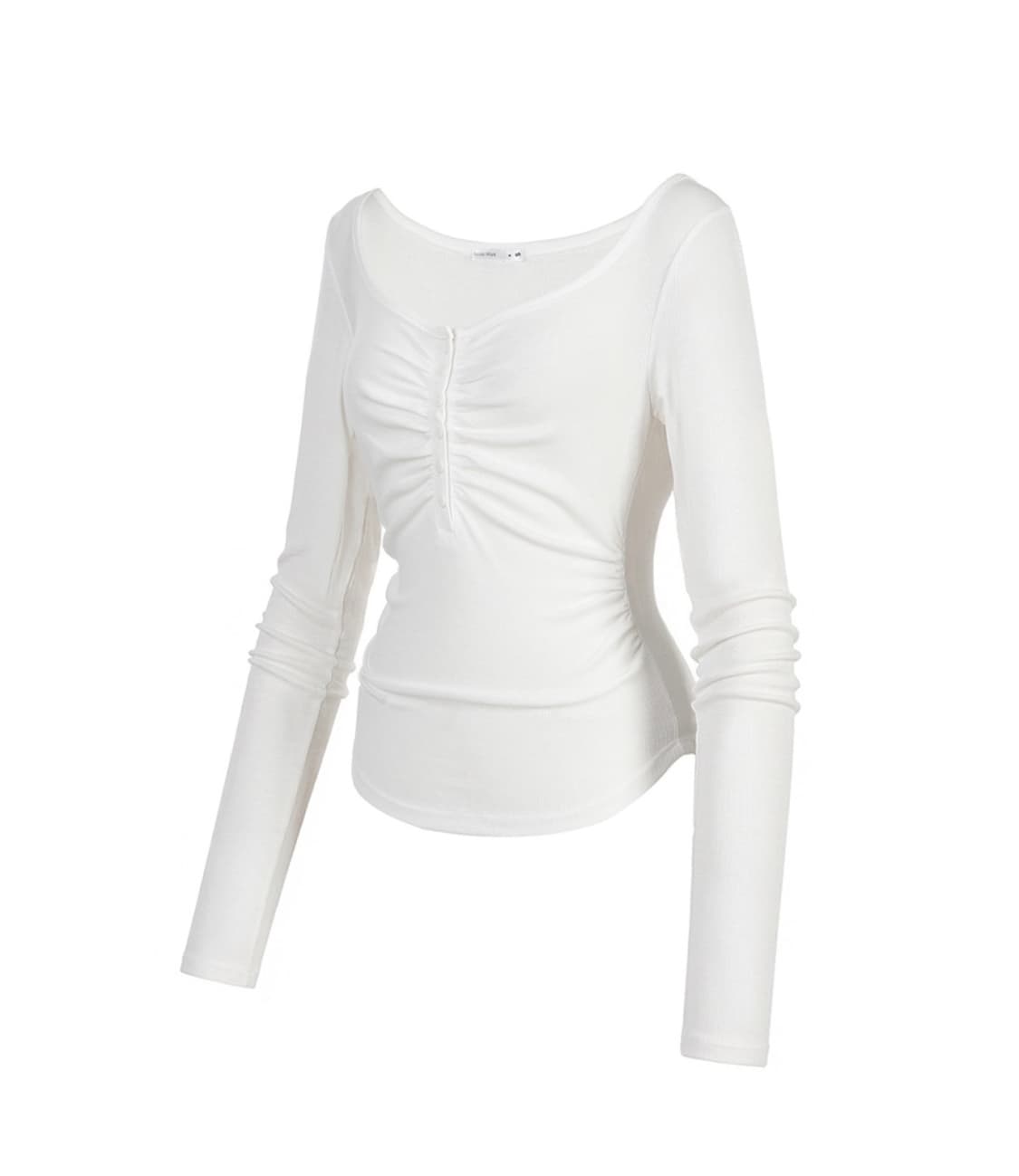 레이즈미야 페이 소프트 셔링 탑 화이트 s 상품이미지1