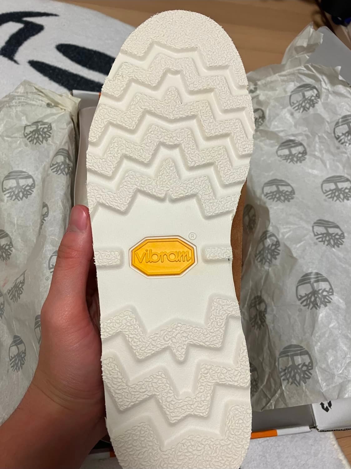 [260] 카시나X팀버랜드 보트슈즈 브라운 새상품 상품이미지3