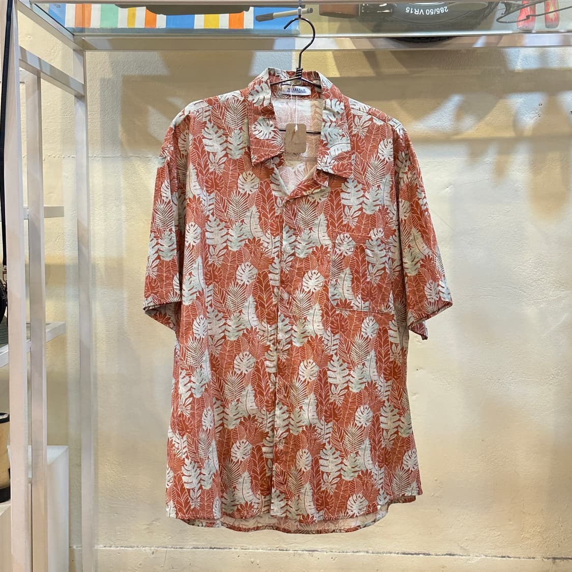 빈티지 패턴 하와이안 반팔 셔츠 상품이미지1