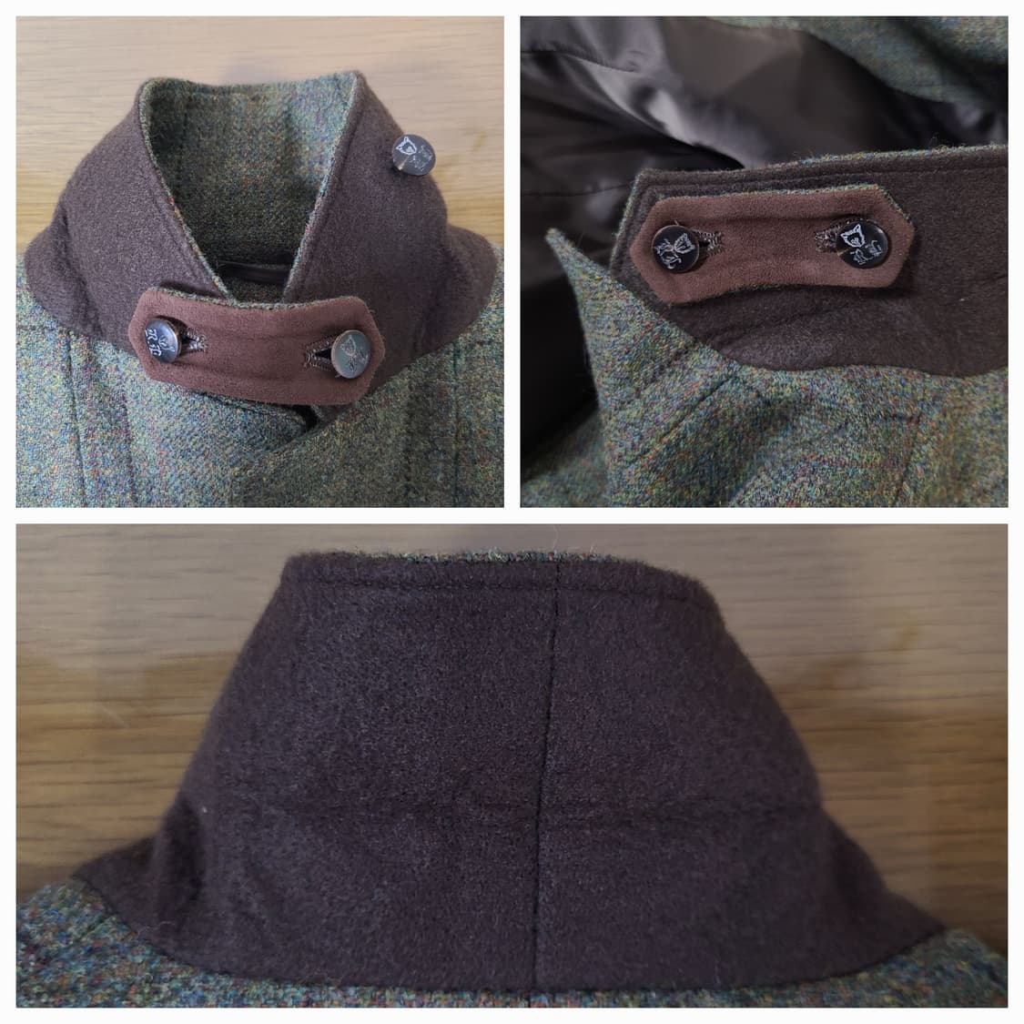 (S 새제품) 폴로 랄프로렌 여성 울 트위드 테일러드 싱글 클래식 코트 상품이미지8