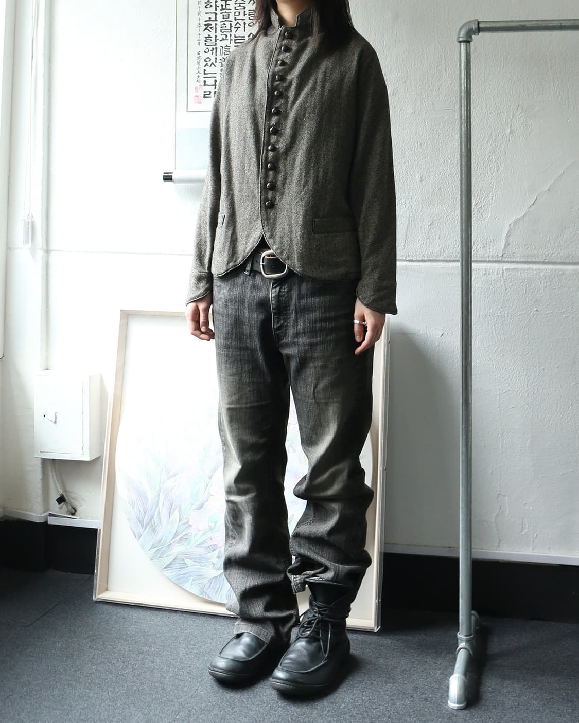 캐피탈 멀티 버튼 블레이저 자켓  상품이미지4