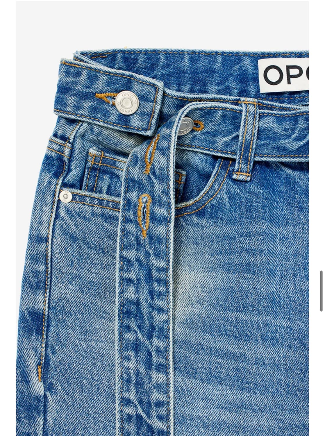 오픈와이 loose bootcut jean(blue) 1size 상품이미지4