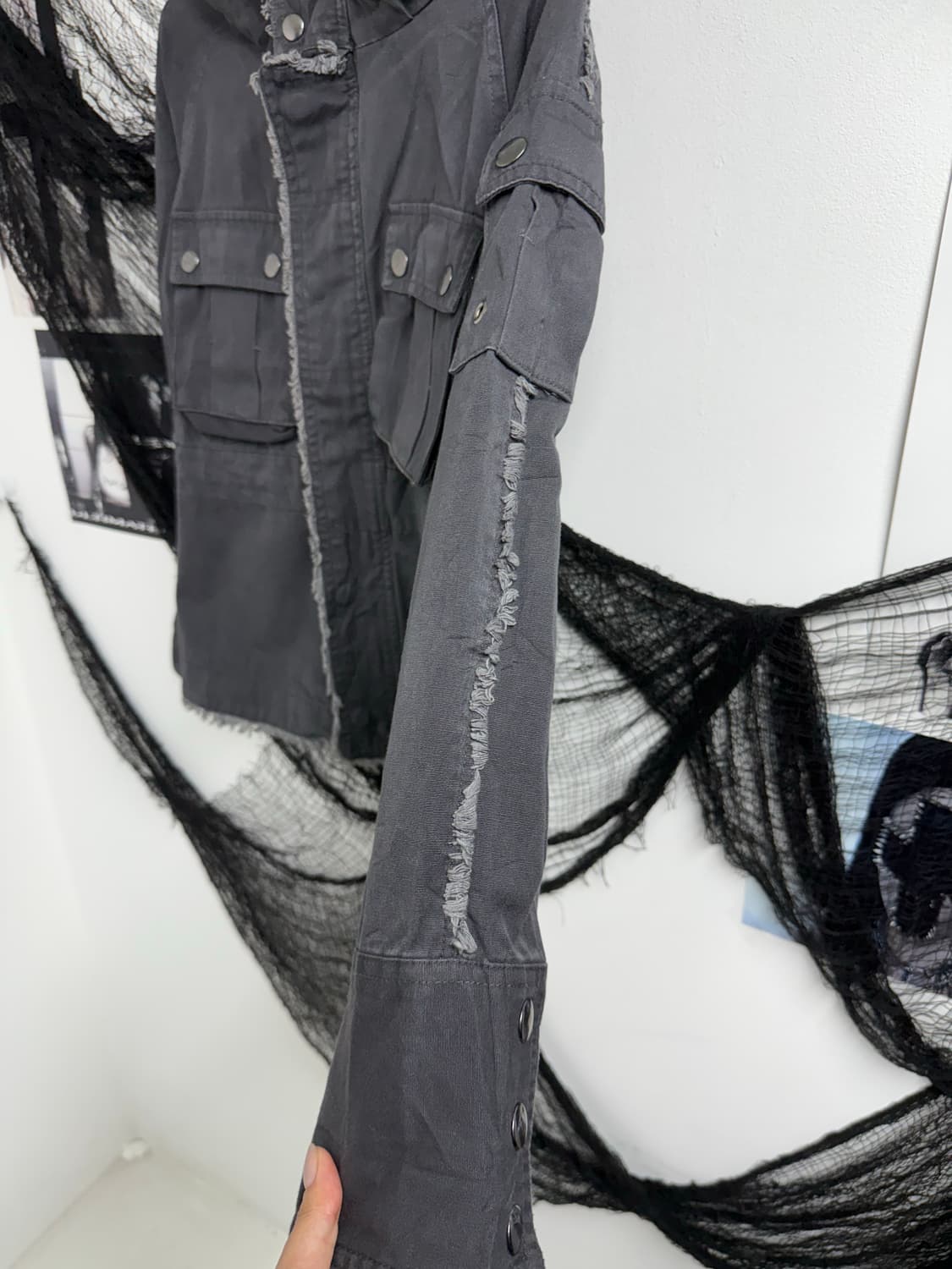 Grunge slimfit jacket 상품이미지2