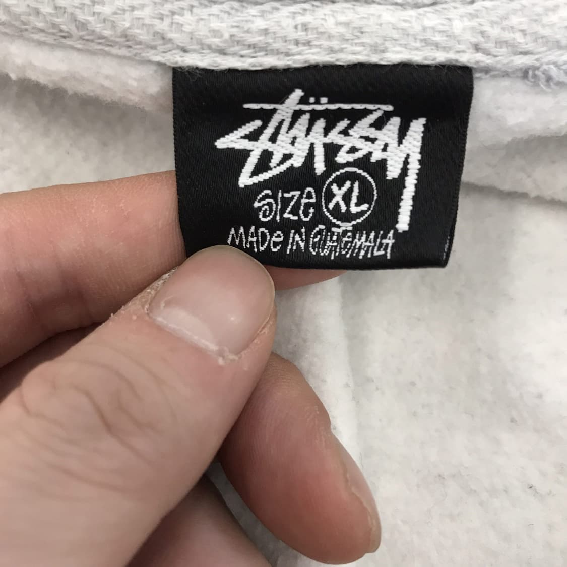 스투시 STUSSY 후드집업 애쉬헤더 [XL] 상품이미지5