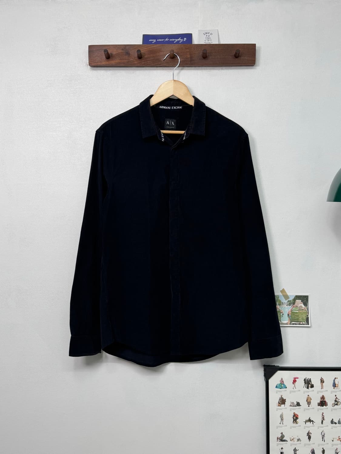 알마니 익스체인지 코듀로이 셔츠/S13 상품이미지2