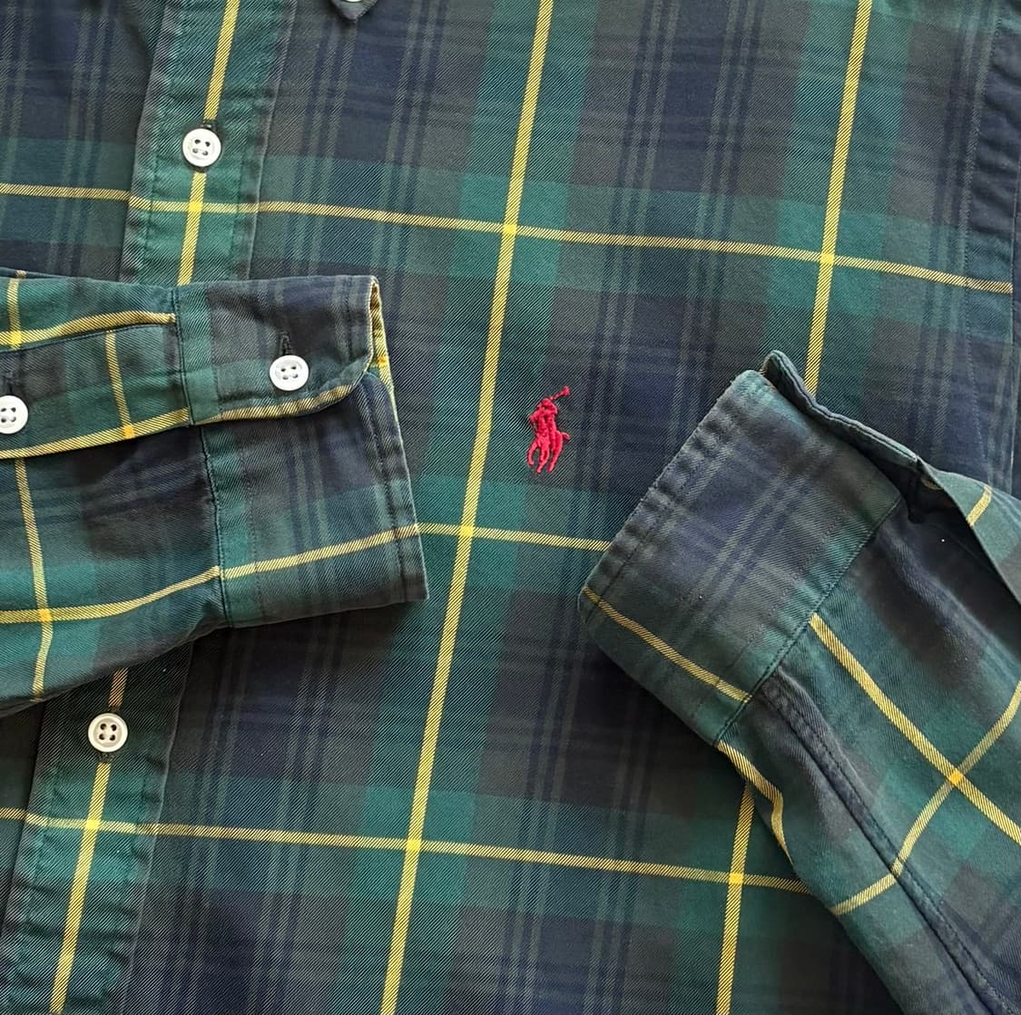 Polo 폴로랄프로렌 타탄 체크 셔츠 상품이미지3