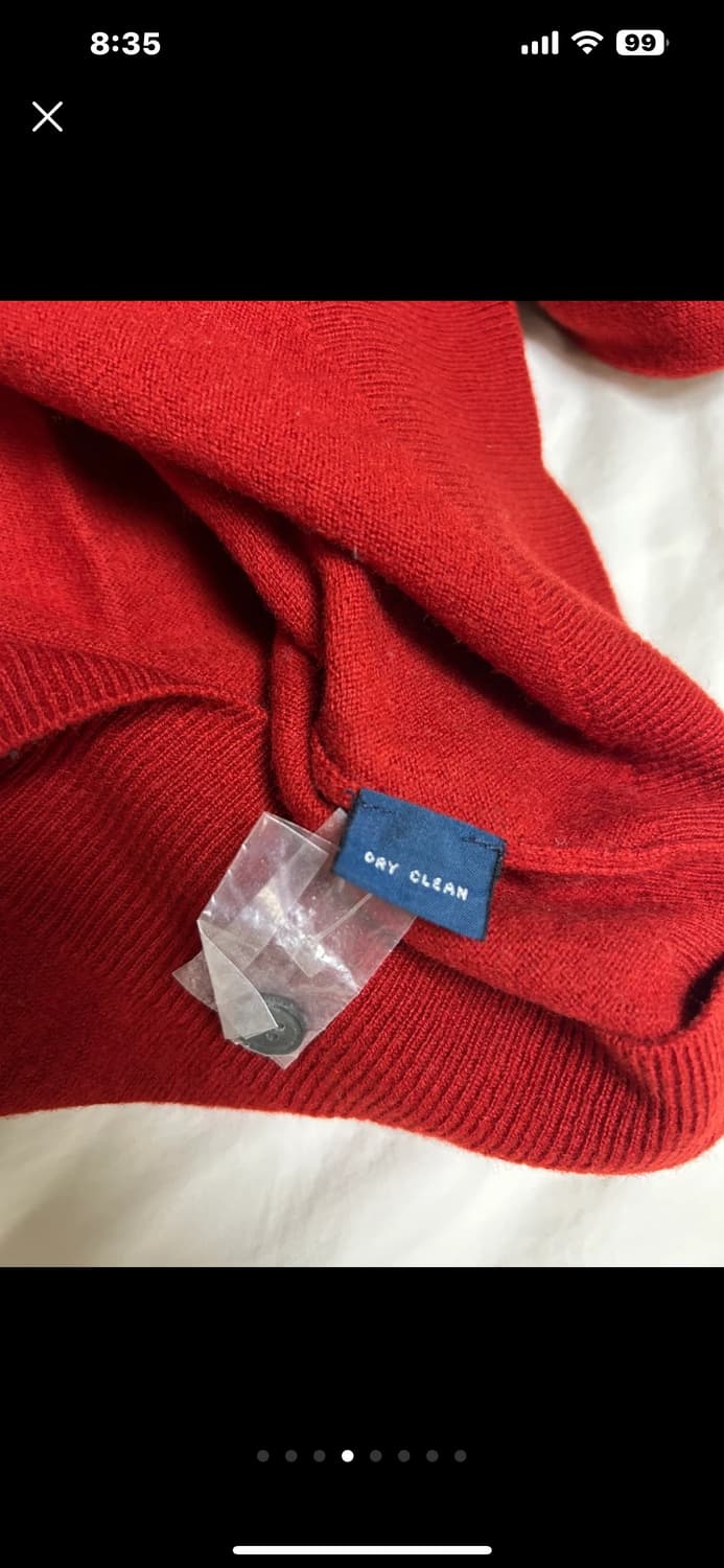 폴로 랄프로렌 남성 램스울 카라 긴팔 (네이비 만 남음) 상품이미지4