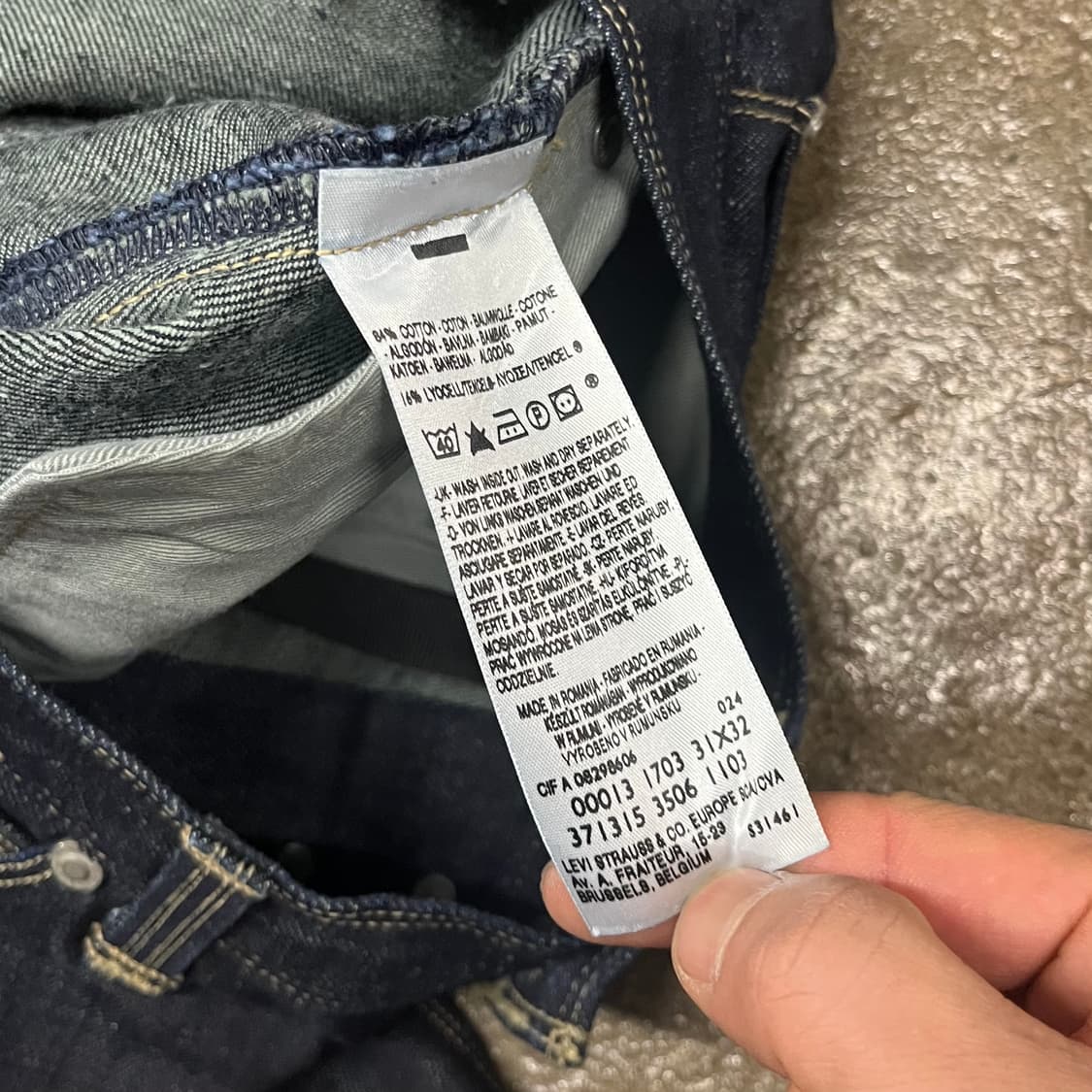 00s 리바이스 엔지니어드진 (31“) 상품이미지5