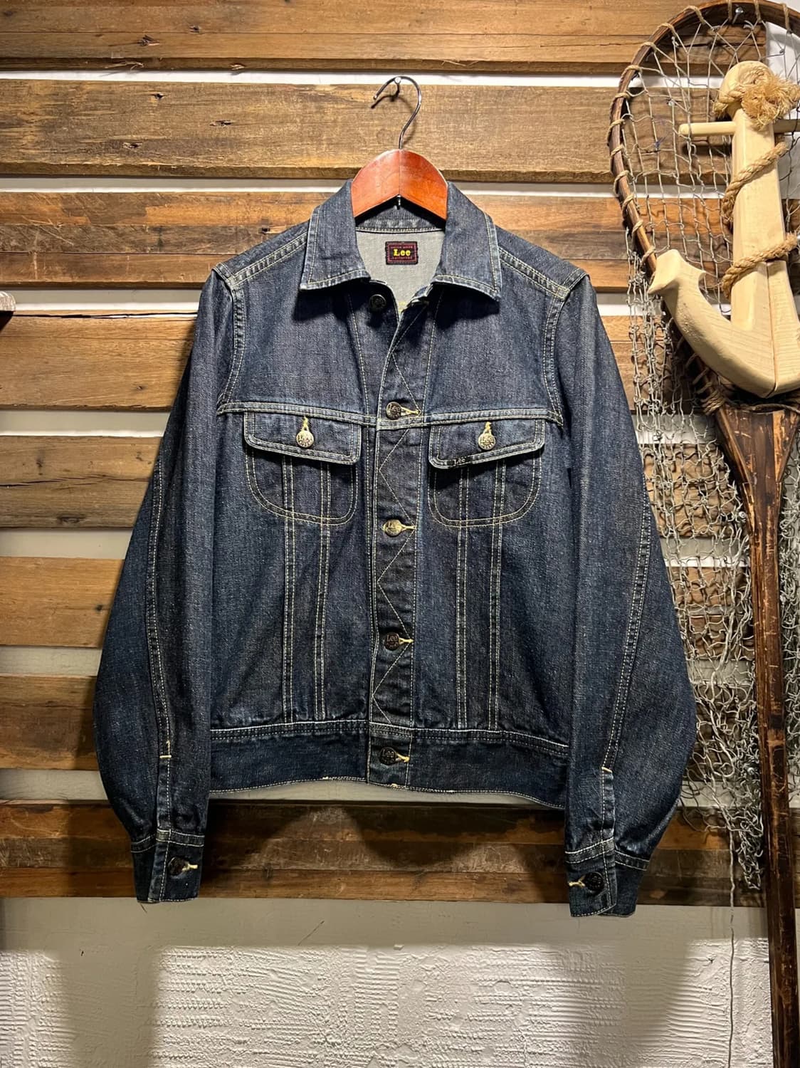 [M]Lee Riders 리 우먼스 유니온 메이드 생지 데님 트러커 자켓 상품이미지1