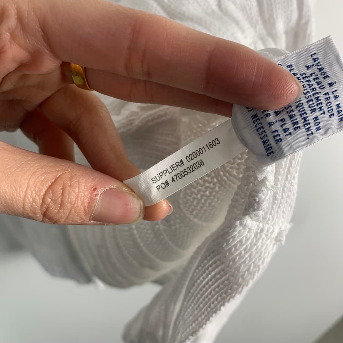 폴로 랄프로렌 신형 화이트 꽈베기 브이넥 니트 상품이미지4