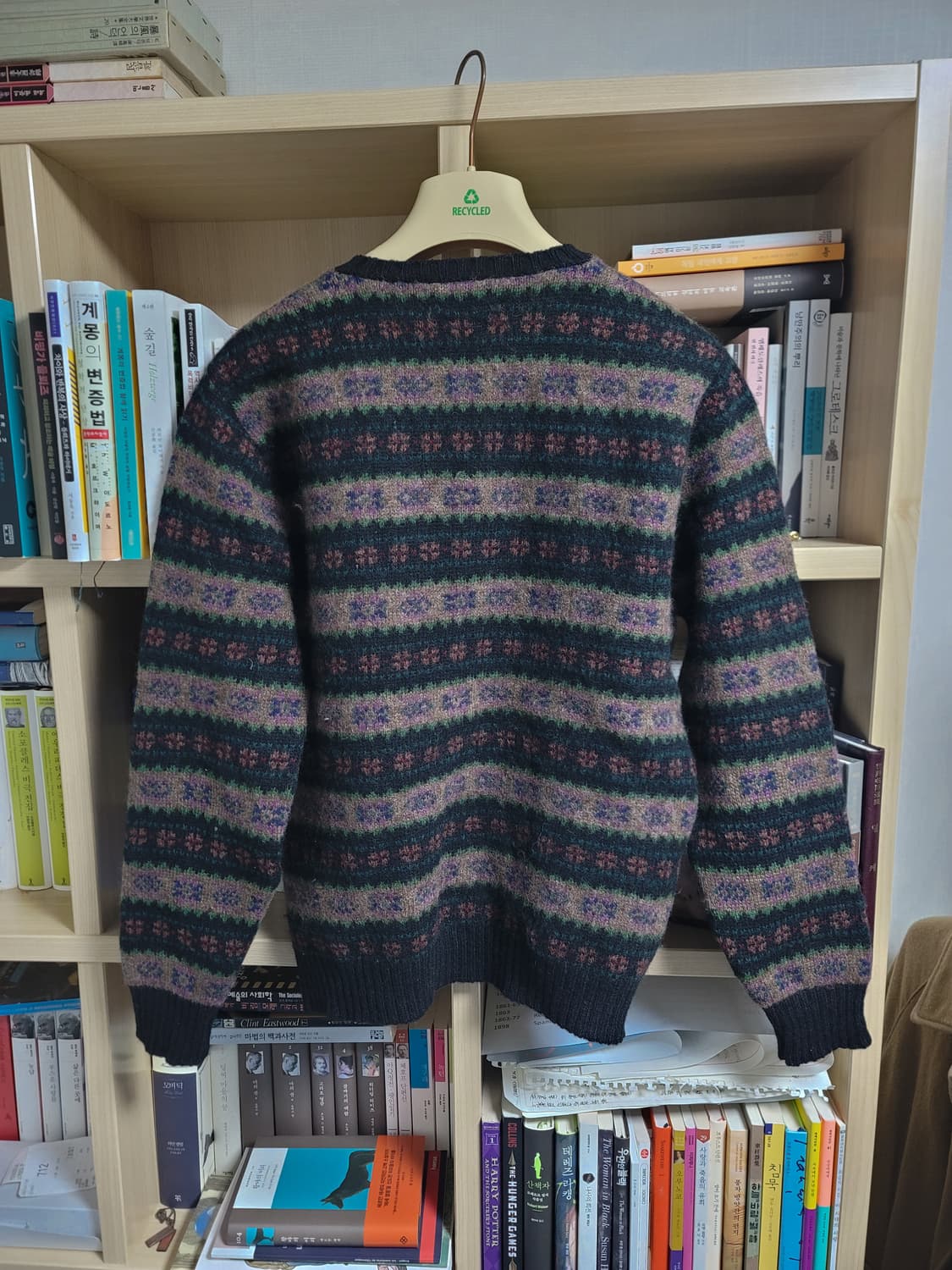 빈티지 폴로 페어아일 니트 스웨터 상품이미지2