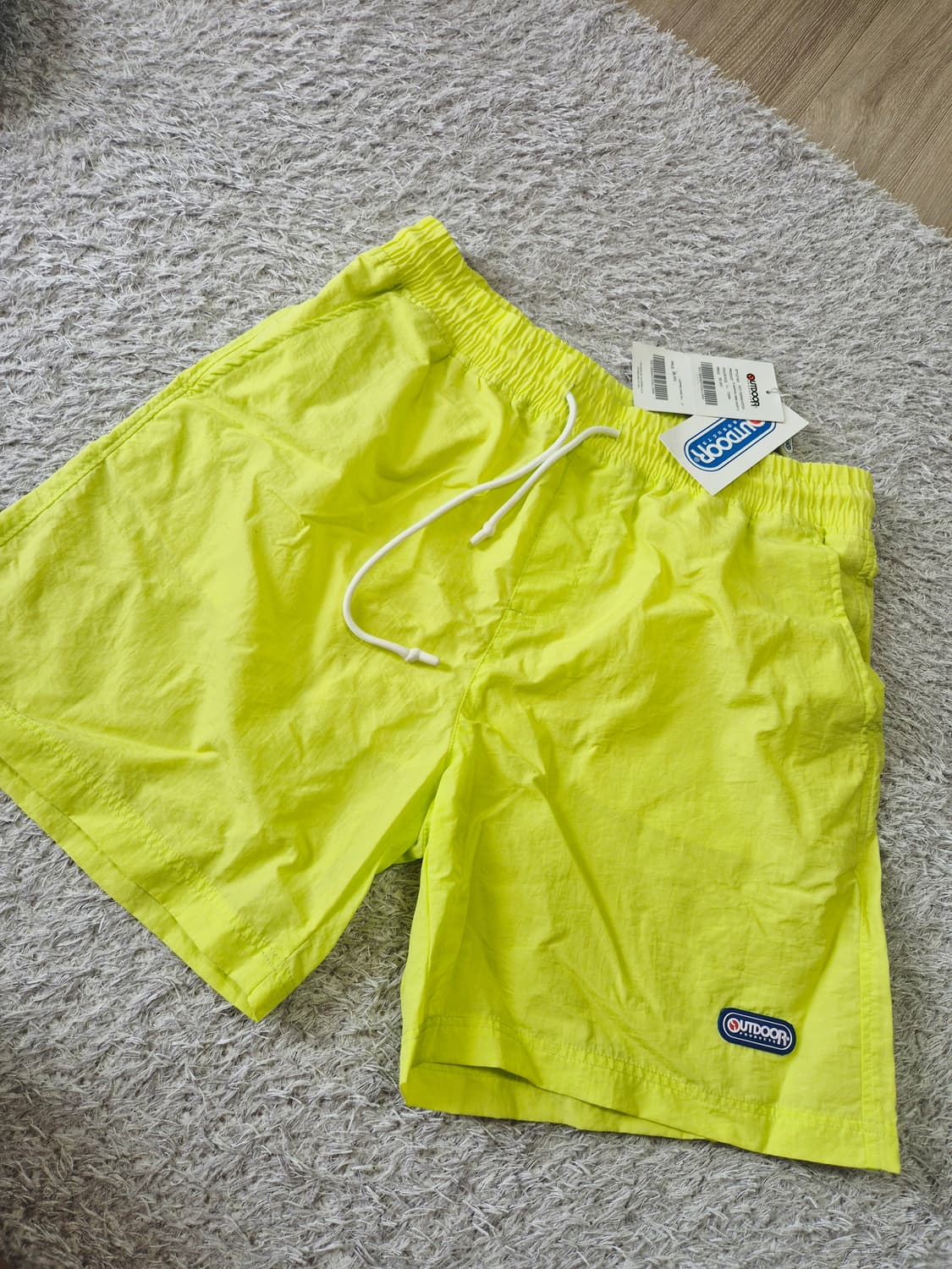 새제품)아웃도어프로덕트형광반바지 물놀이바지  상품이미지1