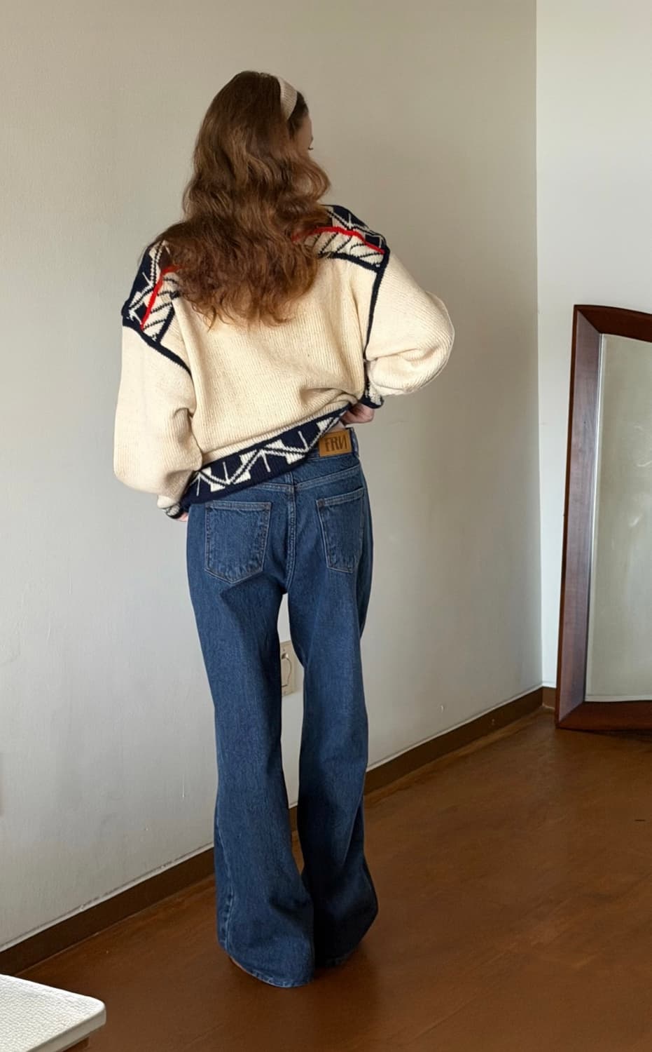 새상품) 파르벵 farven 코듀로이 데님 팬츠 M 상품이미지2