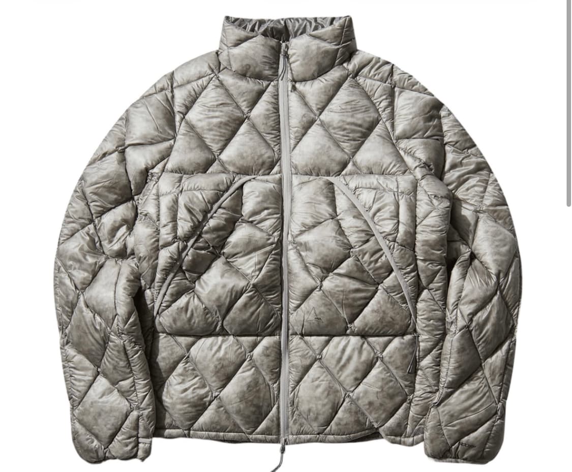 로아 누나 800 필 파워 후드 다운 자켓 실버 M L 상품이미지1