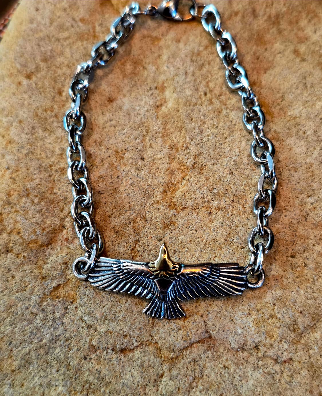 Surgical & silver925 egle bracelet 상품이미지3