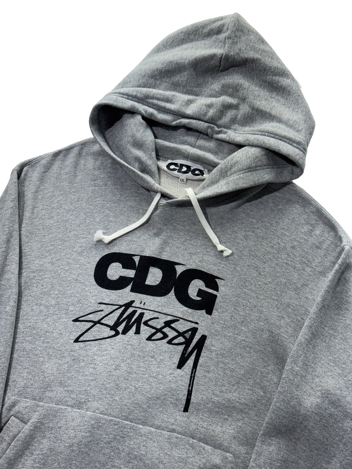 CDG x 스투시 후드 그레이 상품이미지3