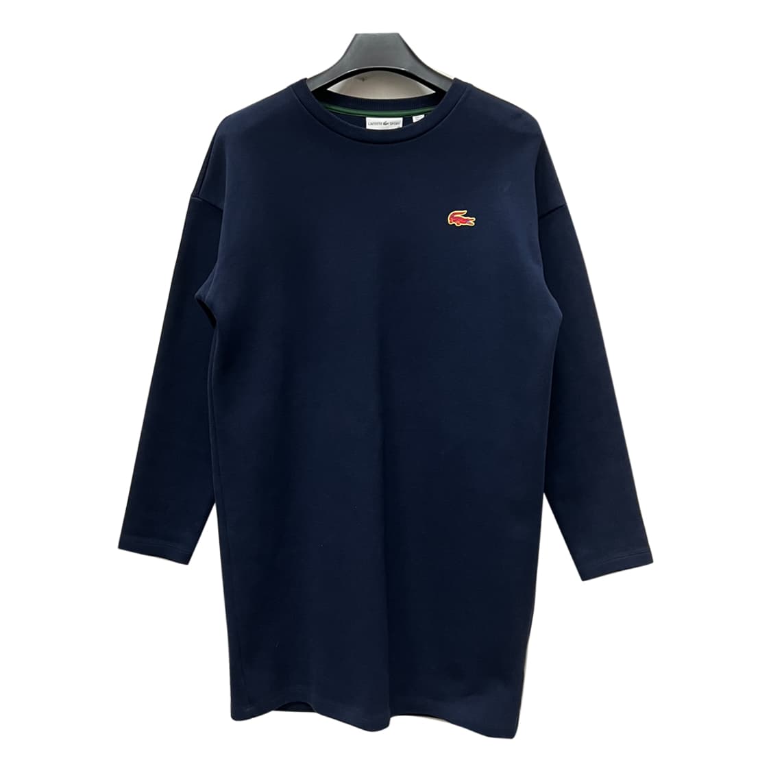 라코스테 크루넥 스웨트 셔츠 원피스 40 L 상품이미지1