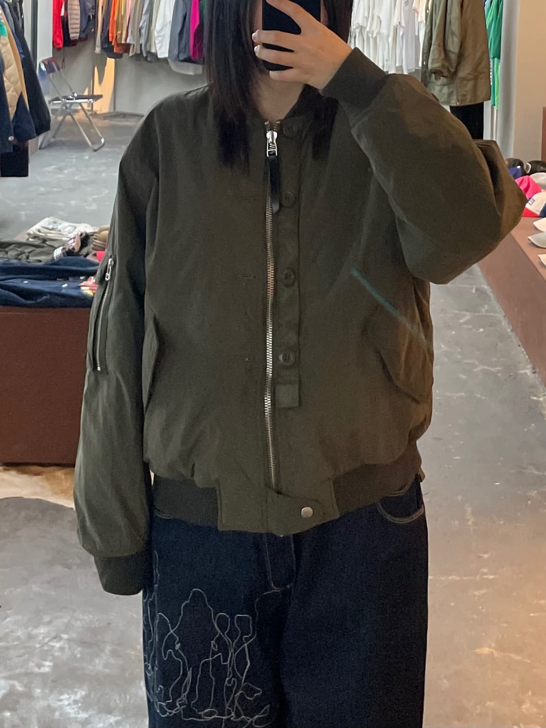 토니웩 유틸리티 페이디드 MA-1 자켓 H2103 상품이미지1