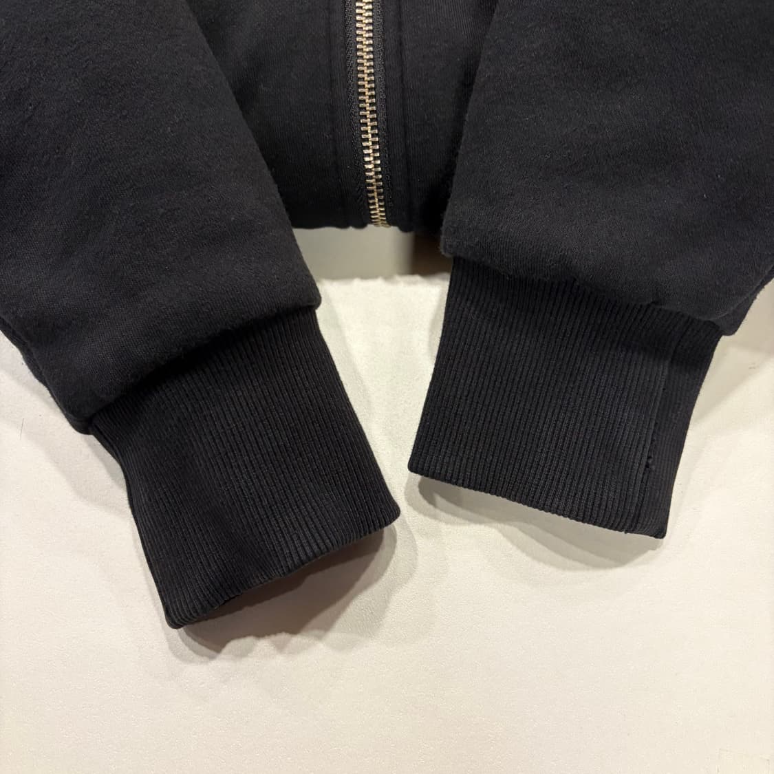 [S] 무스너클 버니 블랙 후드 집업 기모 안감 B695 상품이미지8